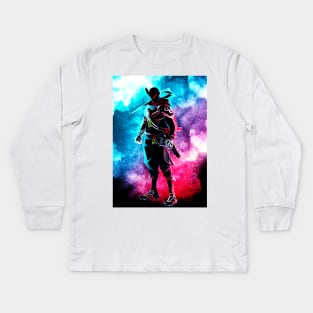 Dark soul the game Kids Long Sleeve T-Shirt